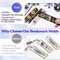 LET'S RESIN Bookmark Silicone Molds Set - 3 Shapes with 20Pcs Tassels for Epoxy Resin, Resin Bookmark Molds Silicone for DIY Handmade Bookmarks & Personalized Craft Gifts